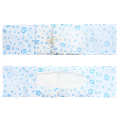  Eldobható Hím Kutya Pelenka 30 pcs Fehér S