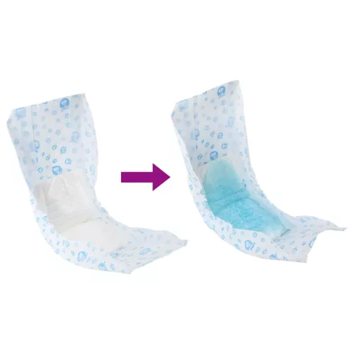  Eldobható Hím Kutya Pelenka 30 pcs Fehér S