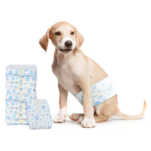  Eldobható Hím Kutya Pelenka 30 pcs Fehér XL