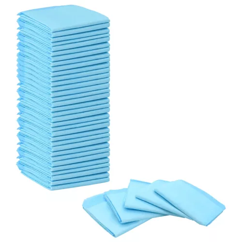  Háziállat Képző Párna 50 pcs Kék és Fehér 60 x 45 cm
