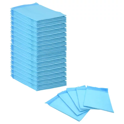  Háziállat Képző Párna 50 pcs Kék és Fehér 60 x 60 cm
