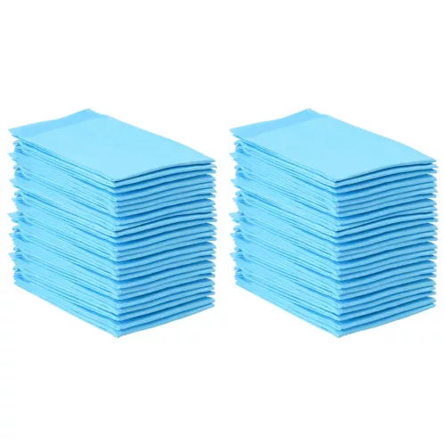  Háziállat Képző Párna 50 pcs Kék és Fehér 60 x 60 cm