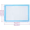  Háziállat Képző Párna 50 pcs Kék és Fehér 60 x 60 cm