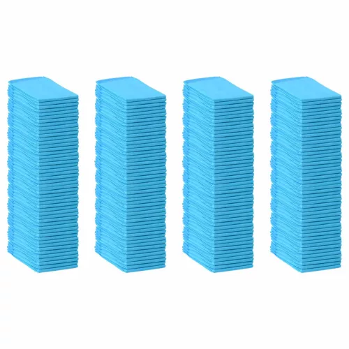  Háziállat Képző Párna 200 pcs Kék és Fehér 120 x 80 cm