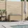  Kerti lábtartó Beige és Világosszürke 80 x 38 x 42 cm PE Rattan