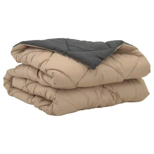  Nyári Takarmány Antracit és Taupe 200 x 140 cm Mikroszál
