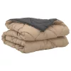  Nyári Takarmány Antracit és Taupe 220 x 135 cm Mikroszál
