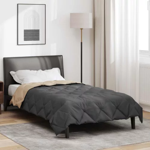  Nyári Takarmány Antracit és Taupe 220 x 140 cm Mikroszál
