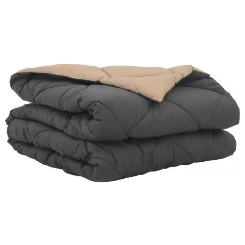  Nyári Takarmány Antracit és Taupe 220 x 140 cm Mikroszál