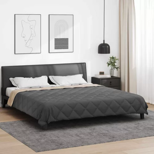  Nyári Takarmány Antracit és Taupe 220 x 260 cm Mikroszál
