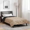  Nyári Takarmány Fekete és Taupe 200 x 155 cm Mikroszál