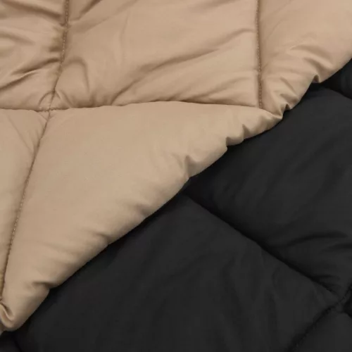  Nyári Takarmány Fekete és Taupe 240 x 260 cm Mikroszál
