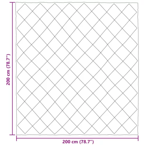  Teljes éves takaró Zöld 200 x 200 cm Mikroszál