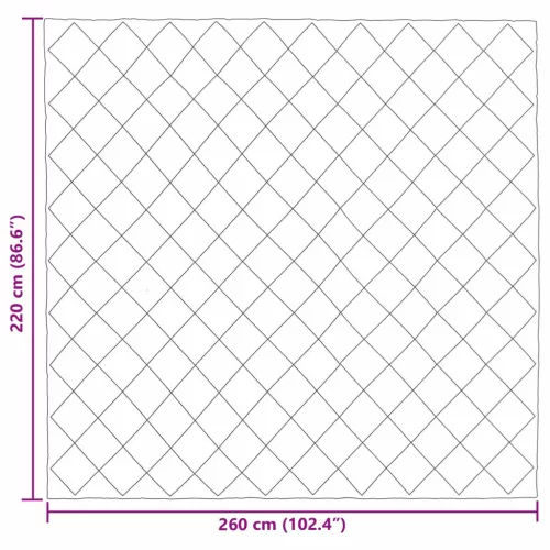  Teljes éves takaró Tópszínű 220 x 260 cm Mikroszál