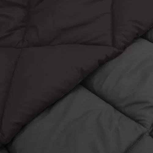  Teljes éves takaró Fekete és Antracit 200 x 135 cm Mikroszál