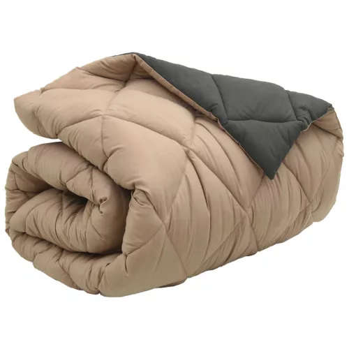  Téli takaró Antracit és Taupe 220 x 135 cm Mikroszál