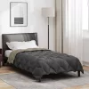  Téli takaró Világosszürke és antracit 200 x 135 cm Mikroszál