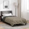  Téli takaró Világosszürke és antracit 200 x 135 cm Mikroszál