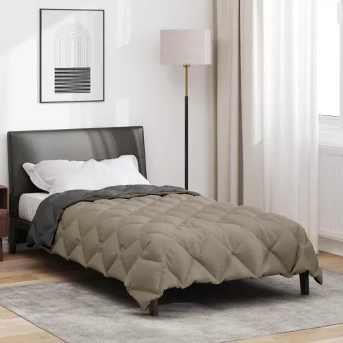  Téli takaró Világosszürke és antracit 220 x 135 cm Mikroszál