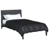  Nyári Takarmány Fekete 220 x 140 cm Satin és Mikroszálas