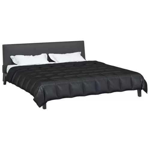  Nyári Takarmány Fekete 220 x 240 cm Satin és Mikroszálas