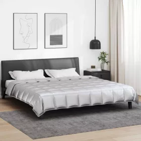    Nyári Takarmány Ezüst 240 x 260 cm Satin és Mikroszálas