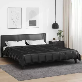    Teljes éves takaró Fekete 200 x 200 cm Satin és Mikroszálas