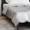  Teljes éves takaró Ezüst 200 x 155 cm Satin és Mikroszálas