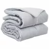  Teljes éves takaró Ezüst 220 x 135 cm Satin és Mikroszálas
