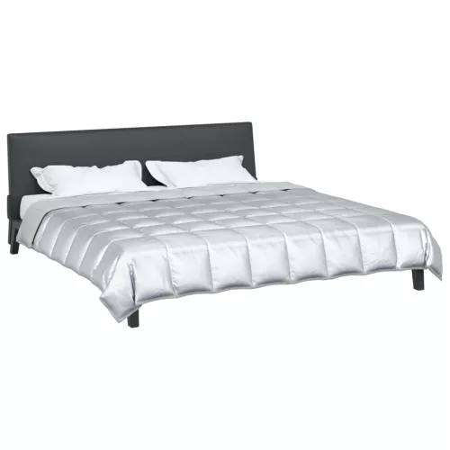  Teljes éves takaró Ezüst 220 x 260 cm Satin és Mikroszálas
