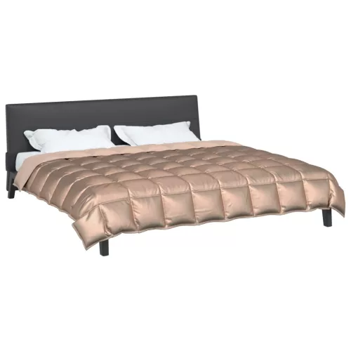  Téli takaró Arany 220 x 200 cm Satin és Mikroszálas
