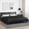  Téli takaró Fekete 240 x 200 cm Satin és Mikroszálas