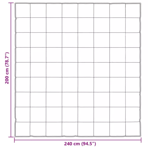  Téli takaró Fekete 240 x 200 cm Satin és Mikroszálas