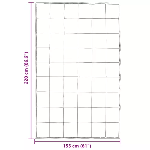  Téli takaró Fekete 220 x 155 cm Satin és Mikroszálas