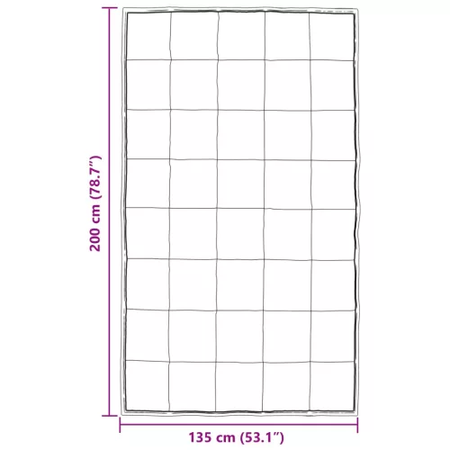  Téli takaró Ezüst 200 x 135 cm Satin és Mikroszálas