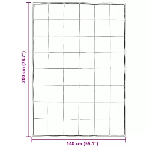  Téli takaró Ezüst 200 x 140 cm Satin és Mikroszálas