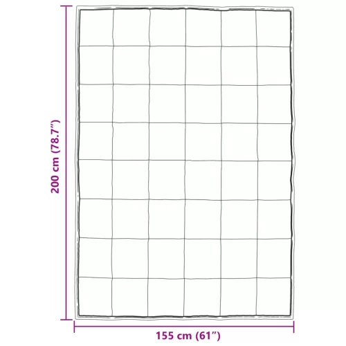  Téli takaró Ezüst 200 x 155 cm Satin és Mikroszálas