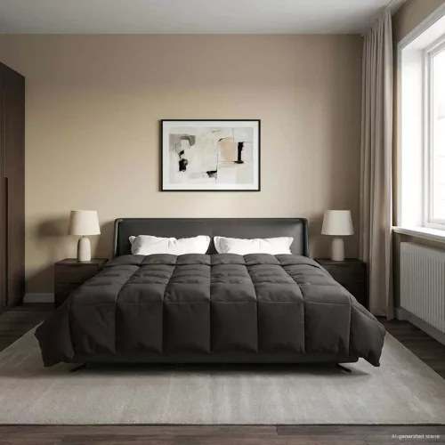  Nyári Takarmány Sövényes Antracit 200 x 200 cm Mikroszál