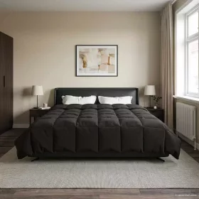    Nyári Takarmány Sövényes Antracit 200 x 220 cm Mikroszál