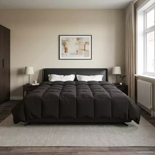  Nyári Takarmány Sövényes Antracit 200 x 220 cm Mikroszál