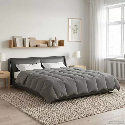  Nyári Takarmány Sövényes Világosszürke 200 x 200 cm Mikroszál