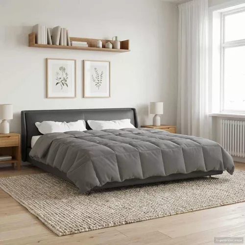  Nyári Takarmány Sövényes Világosszürke 200 x 240 cm Mikroszál