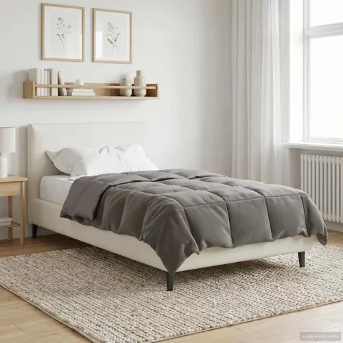  Nyári Takarmány Sövényes Világosszürke 140 x 220 cm Mikroszál