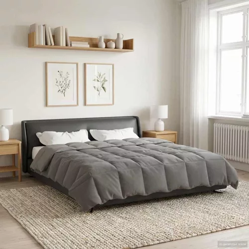  Nyári Takarmány Sövényes Világosszürke 220 x 240 cm Mikroszál