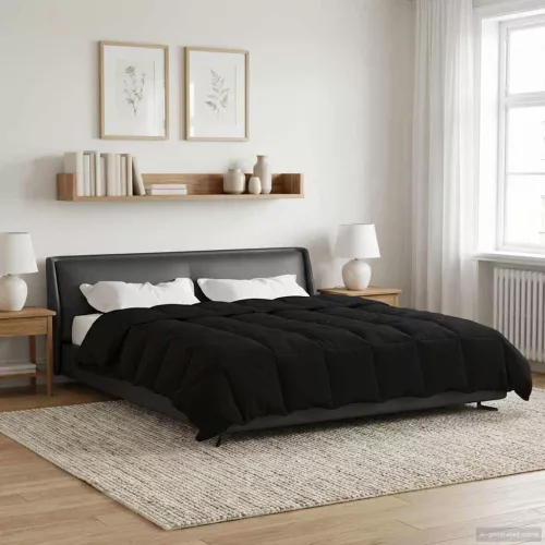  Nyári Takarmány Sövényes Fekete 200 x 200 cm Mikroszál