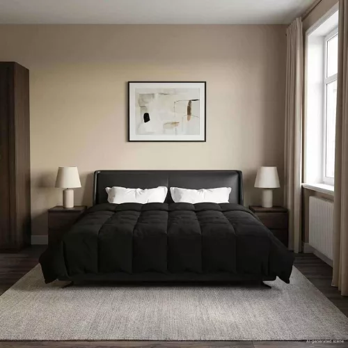 Nyári Takarmány Sövényes Fekete 200 x 240 cm Mikroszál