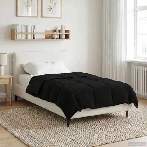  Nyári Takarmány Sövényes Fekete 135 x 220 cm Mikroszál