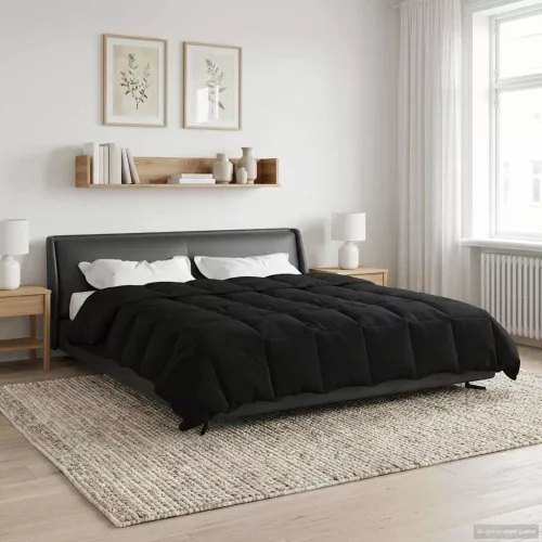  Nyári Takarmány Sövényes Fekete 240 x 260 cm Mikroszál