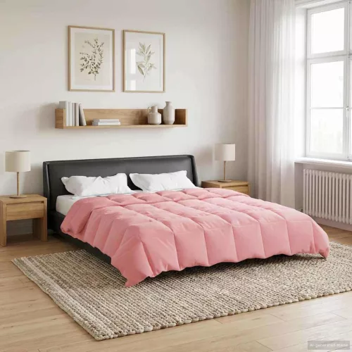  Nyári Takarmány Sövényes Rózsaszín 220 x 260 cm Mikroszál