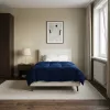  Nyári Takarmány Sövényes Sötét kék 140 x 220 cm Mikroszál